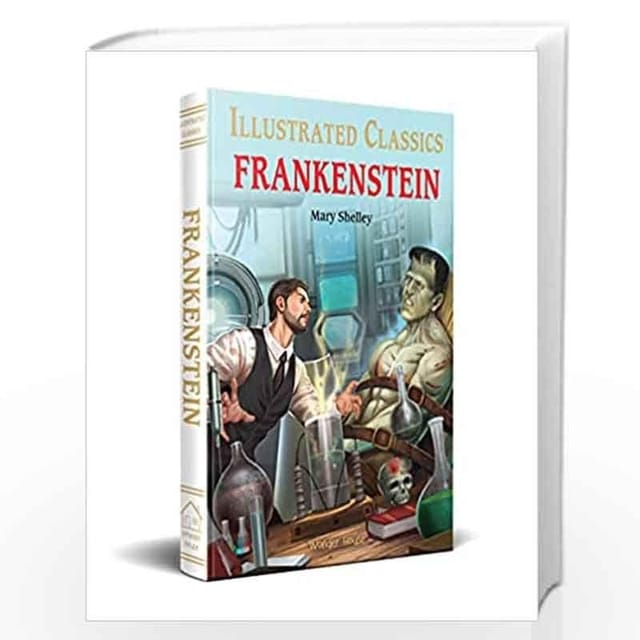 Frankenstein : Illustrated Abridged Children Classics English Novel with Review Questions (Hardback)