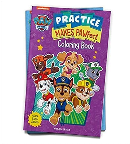 Practice Makes PAWfect: Paw Patrol Giant Coloring Book For Kids?