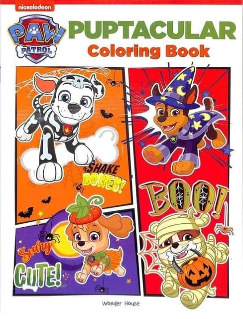Nickelodeon Paw Patrol : Puptacular Coloring Book