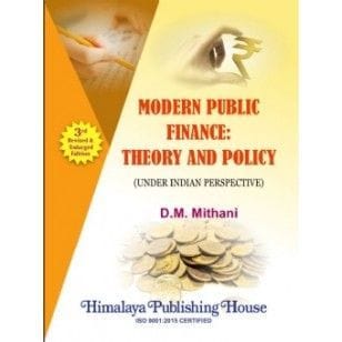 Modern Public Finance : Theory and Policy