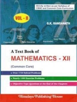 Problems & Solutions of Mathematics (Std. XII) ? Vol-II