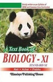 A Text Book of Biology (Std. XII)