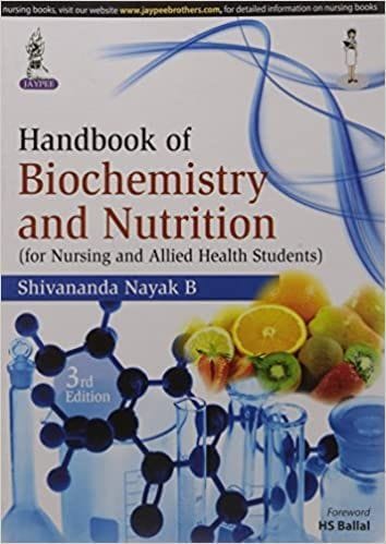 Handbook Of Biochemistry And Nutrition For Nursing And Allied Health Students?