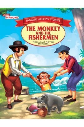 Aesop'S Fable Stories The Monkey And The Fisher Men Pb English