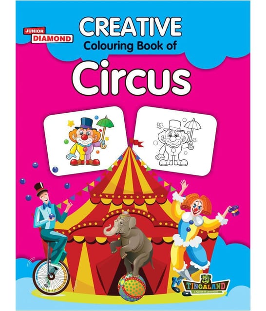 Creative Colouring Books Circus Pb English