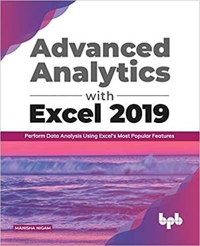 Advanced Analytics With Excel 2019