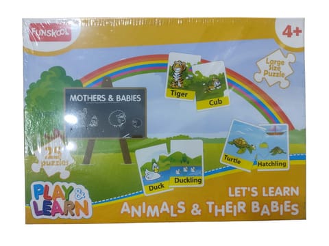 Play & Learn Animals and their Babies