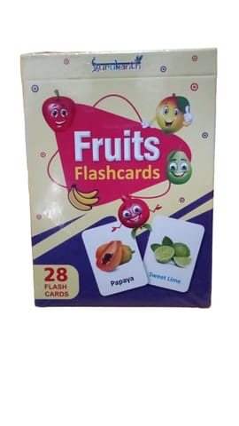 Flash Card Fruits