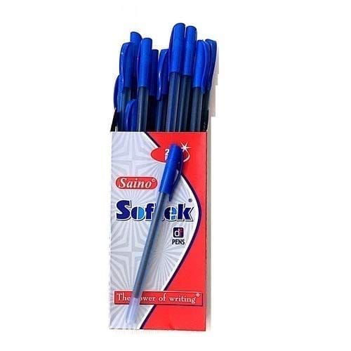 Saino Pens Pack of 60 Pens (Blue)