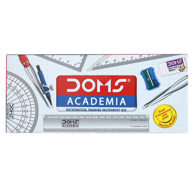 Doms Academia Mathematical Drawing Instrument Geometry Box (DM7678)