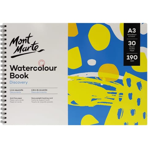 Monte Marte Water Color Book A3