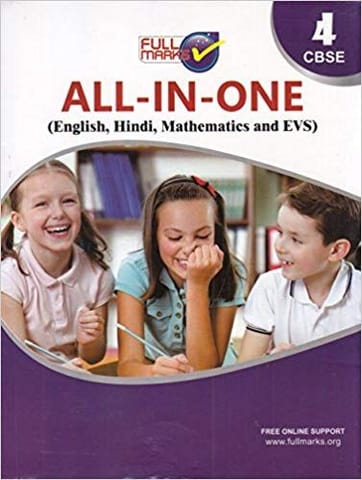 All In One Class 4 CBSE (English, Hindi, Mathematics & EVS) (2019-20)