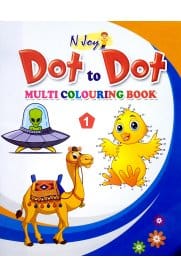 Dot to Dot Multi Colouring Book