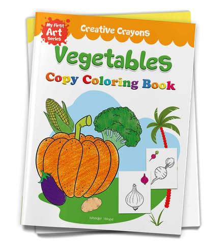 Fun With Crayons Fruits & Vegetables