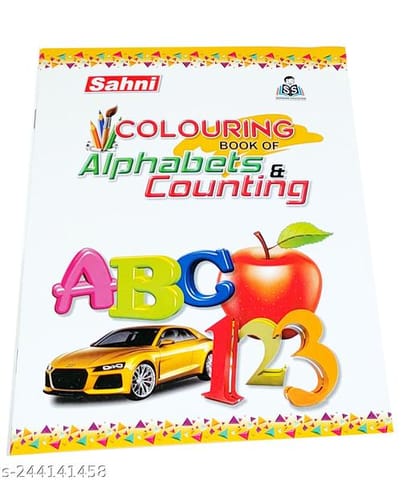 Colouring Alphabets & Counting