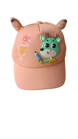 Unisex colours Animal Applique Cap