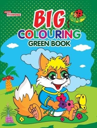 Big Colouring Green Book For 5 To 9 Years Old Kids Fun Activity And Colouring Book For Children  (English, Paperback, Verma Priyanka)