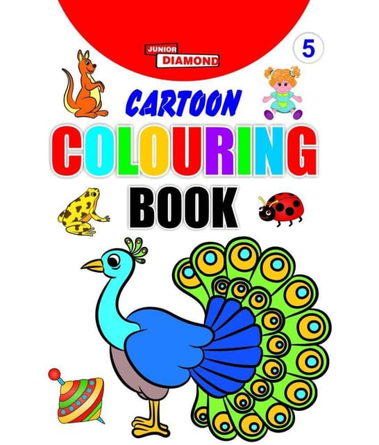 Cartoon Colouring Book 5 Pb English