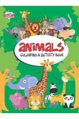 Animals Colouring & Activity Book