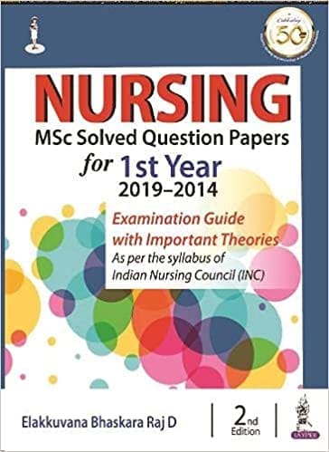 Nursing Msc Solved Question Papers For 1St Year 2019-2014
