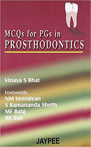 Mcqs For Pgs In Prosthodontics
