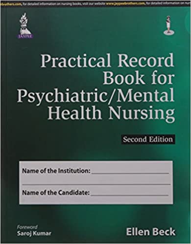 Practical Record Book For Psychiatric/Mental Health Nursing