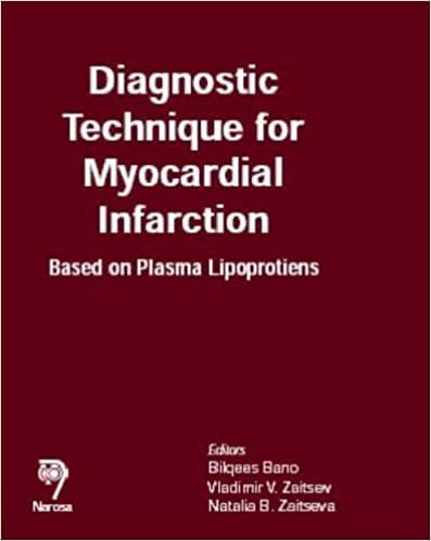 Diagnostic Technique for Myocardial Infarction:Based on Plasma Lipoproteins   145pp/HB