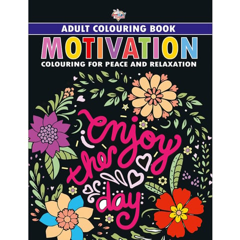Adult Colouring Book Motivation (PB)Eng
