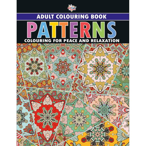 Adult Colouring Book Patterns (PB)Eng