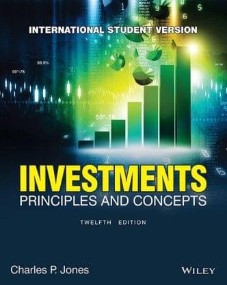 Investments, Isv: Principles and Concepts