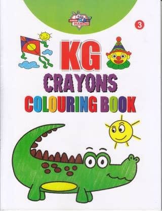 KG Crayons Colouring Book 02