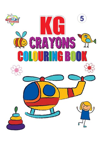 KG Crayons Colouring Book 04