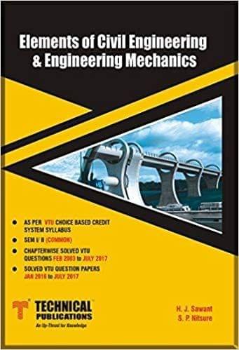 Elements of Civicl Engineering & Engineering Mechanics 1/2