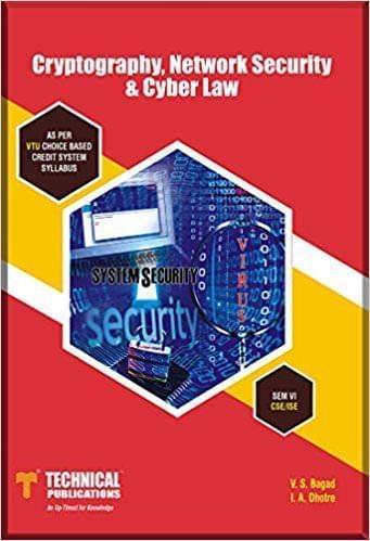 Cryptography Network Security & Cyber Law for VTU ( SEM-VI CSE/ISE COURSE-2015)