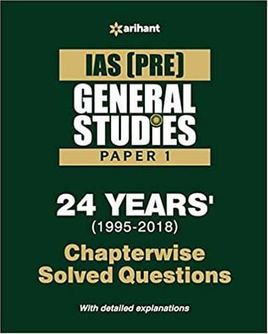 24 Years' Chapterwise Solved Questions IAS Pre General Studies Paper I