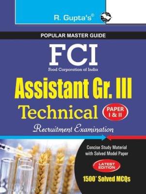 FCI Assistant Gr. III Technical