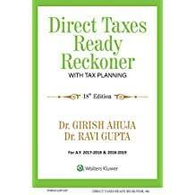 Direct Taxes Ready Reckoner with Tax Planning