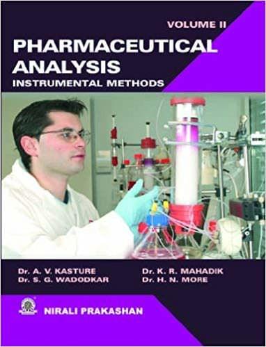 Pharmaceutical Analysis Vol.- II: 2