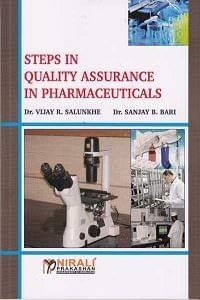Steps in Quality Assurence in Pharmaceutics