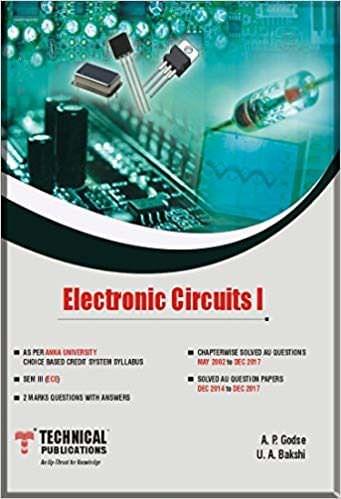Electronic Circuits I for AU (SEM-III ECE COURSE-2017)