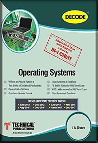 DECODE (ALL IN ONE) - JNTU-H Operating Systems ( III-I CSE/IT R-16 )