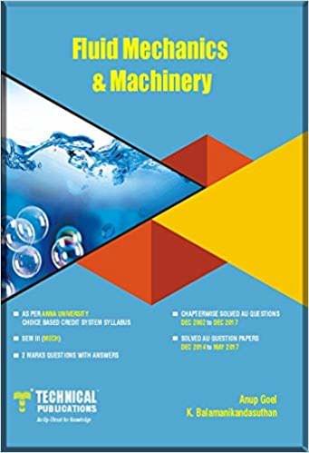 Fluid Mechanics and Machinery for AU ( SEM-III MECH COURSE