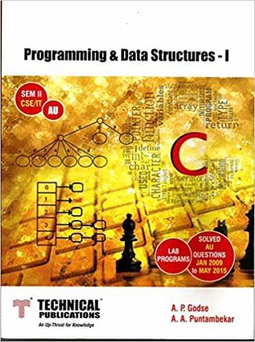 Programming & Data Structures - I for Anna University