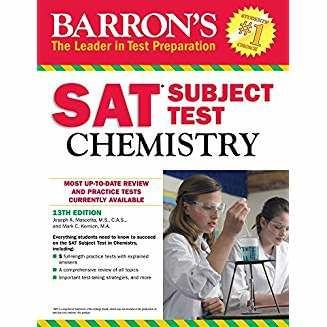 Barron's SAT Subject Test Chemistry?