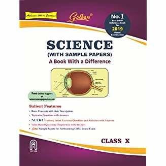 Golden Science: (With Sample Papers) A book with a Difference for Class 10
