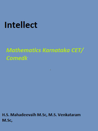 Mathematics Karnataka CET/ Comedk