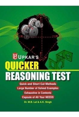 UPKAR PRAKASHAN QUICKER REASONING TEST