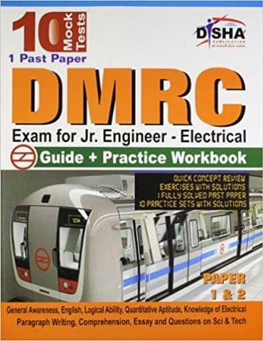DMRC Exam for Jr. Engineer (Electrical) Guide + Practice Workbook