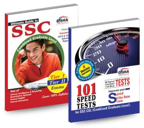 Crack SSC Combined Graduate Level - CGL (Tier 1 & Tier 2) Exam (Guide + 101 Practice Tests) (Set of 2 Books) 1st Edition