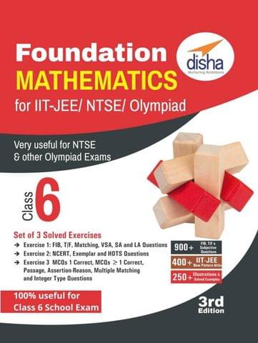 Foundation Mathematics for IIT-JEE/ NTSE/ Olympiad Class 6